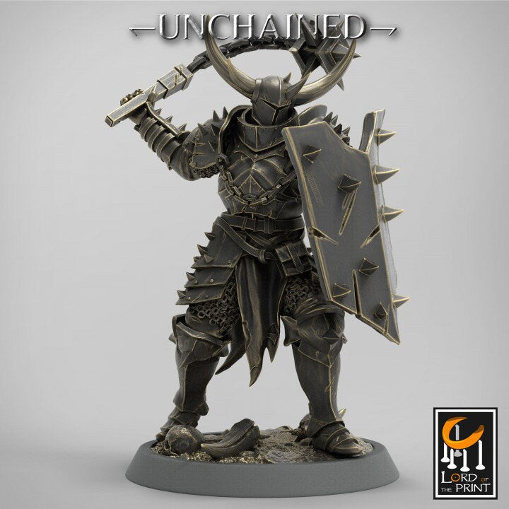 Flail Squadron | Unchained | Lord of the Print | Wargaming | Dungeons and Dragons | Chaos | Tabletop RPG | Knight | DnD