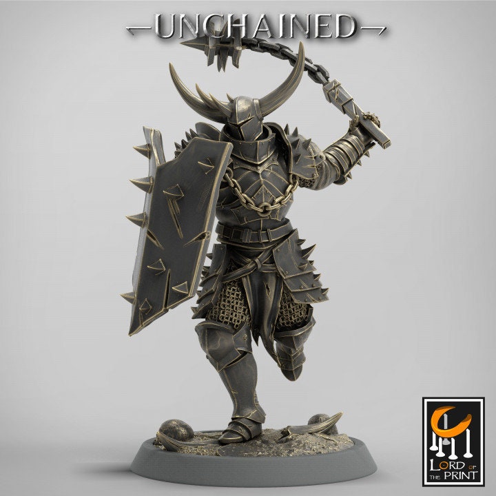 Flail Squadron | Unchained | Lord of the Print | Wargaming | Dungeons and Dragons | Chaos | Tabletop RPG | Knight | DnD