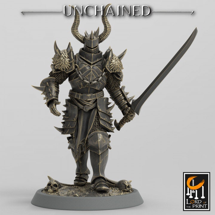 Sword Squadron | Unchained | Lord of the Print | Wargaming | Dungeons and Dragons | Chaos | Tabletop RPG | Knight | DnD