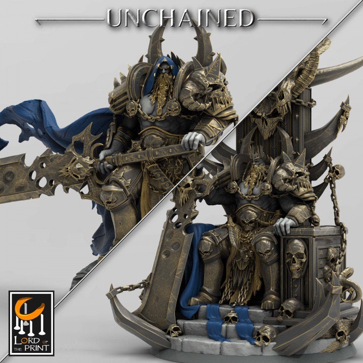 Olaf Pack | Unchained | Lord of the Print | Wargaming | Dungeons and Dragons | Chaos | Tabletop RPG | Knight | DnD