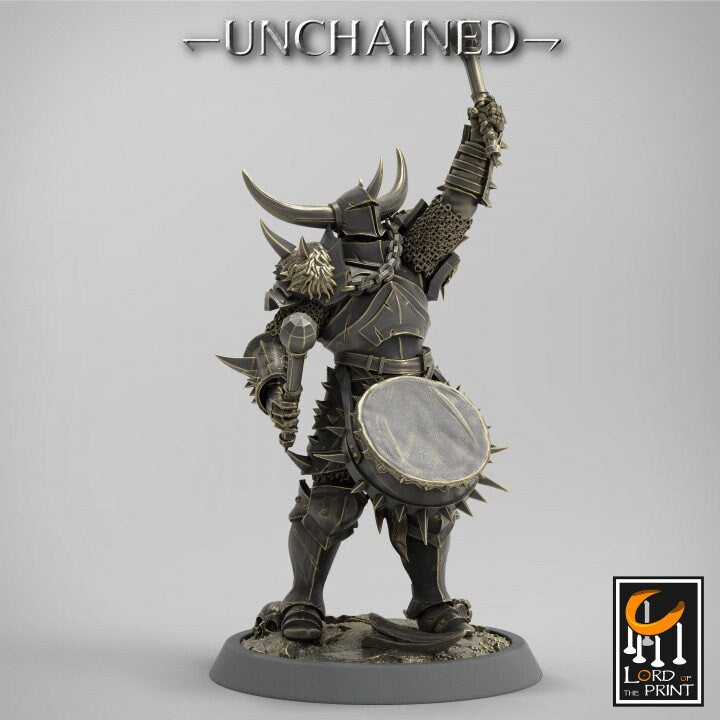 Olaf Light Soldier Pack | Unchained | Lord of the Print | Wargaming | Dungeons and Dragons | Chaos | Tabletop RPG | Knight | DnD