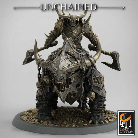 Araki Mounts 2 | Unchained | Lord of the Print | Wargaming | Dungeons and Dragons | Chaos | Tabletop RPG | Knight | DnD