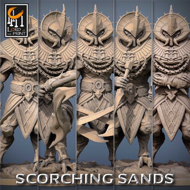Locust | Scorching Sands | Lord of the Print | Wargaming | Dungeons and Dragons | Egyptian | Tabletop RPG | DnD