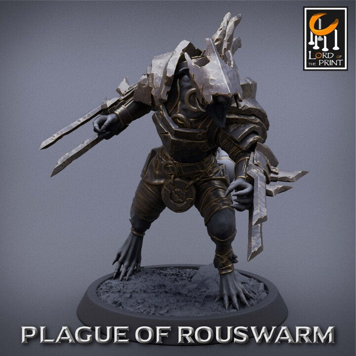 Berserk Infantry Pack | Plague of Rouswarm | Lord of the Print | Wargaming | Dungeons and Dragons | Egyptian | Tabletop RPG | DnD
