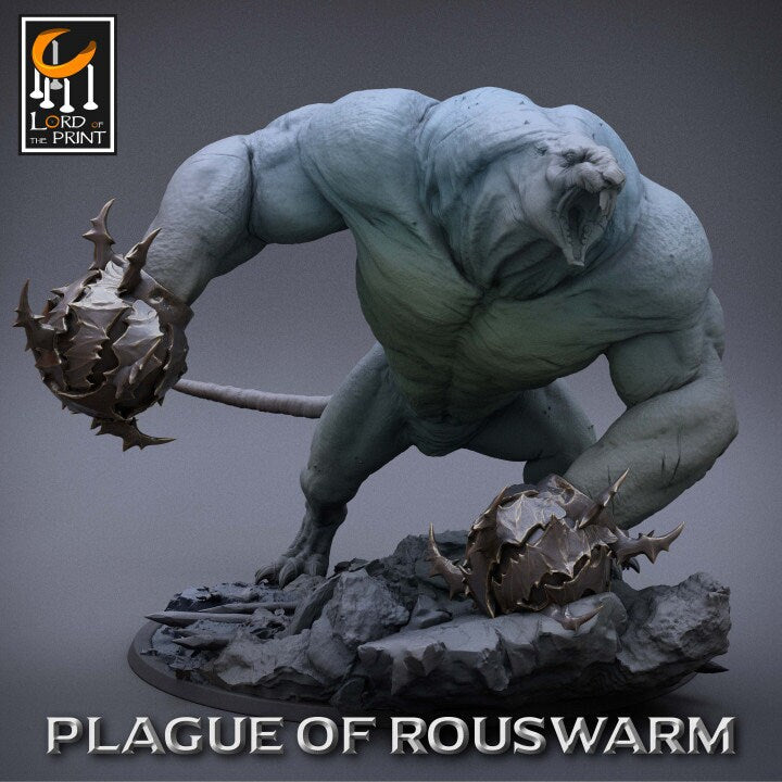 Trakch, the Towering | Plague of Rouswarm | Lord of the Print | Wargaming | Dungeons and Dragons | Rats | Tabletop RPG | DnD