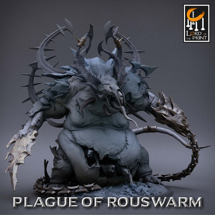 The Festering Progenitor | Plague of Rouswarm | Lord of the Print | Wargaming | Dungeons and Dragons | Rats | Tabletop RPG | Knight | DnD