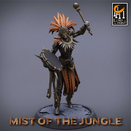 Light Amazon Support Pack | Mist of the Jungle | Lord of the Print | Wargaming | Dungeons and Dragons | Amazon | Tabletop RPG | DnD