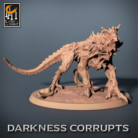 Darknight Hellhound | Darkness Corrupts | Lord of the Print | Wargaming | Dungeons and Dragons | Chaos | Tabletop RPG | DnD Miniatures
