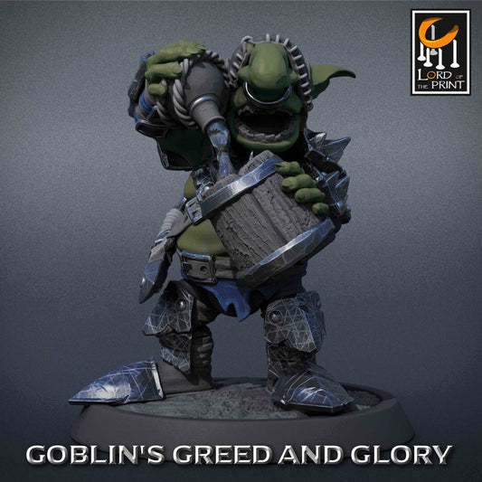Goblin Party Pack | Goblin's Greed and Glory | Lord of the Print | Wargaming | Dungeons and Dragons | Goblins | Tabletop RPG | DnD