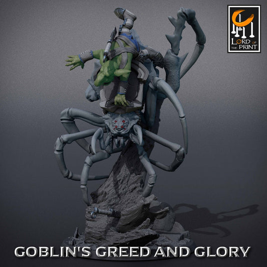 Goblin Spiders 2 | Goblin's Greed and Glory | Lord of the Print | Wargaming | Dungeons and Dragons | Goblins | Tabletop RPG | DnD