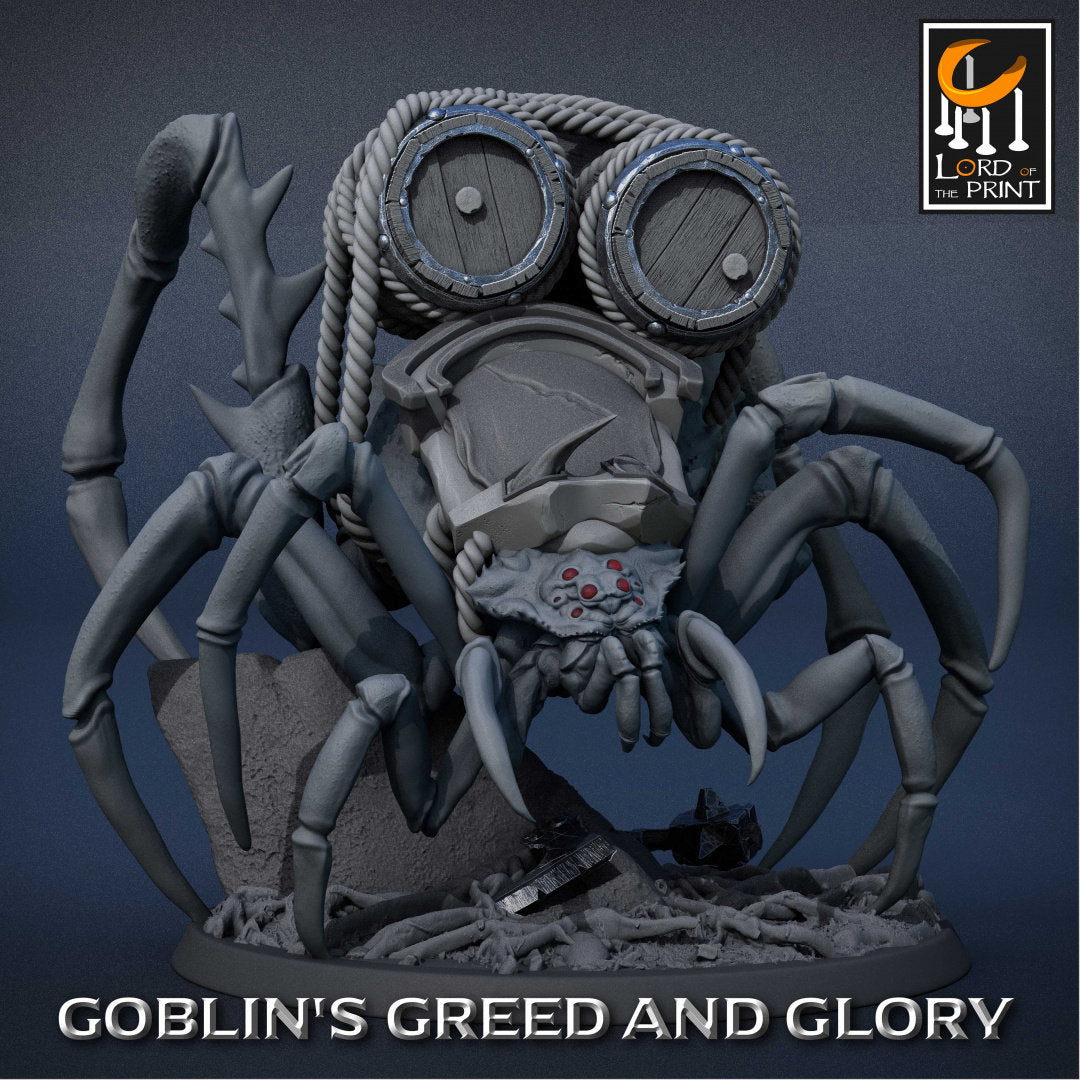 Goblin Spiders 2 | Goblin's Greed and Glory | Lord of the Print | Wargaming | Dungeons and Dragons | Goblins | Tabletop RPG | DnD