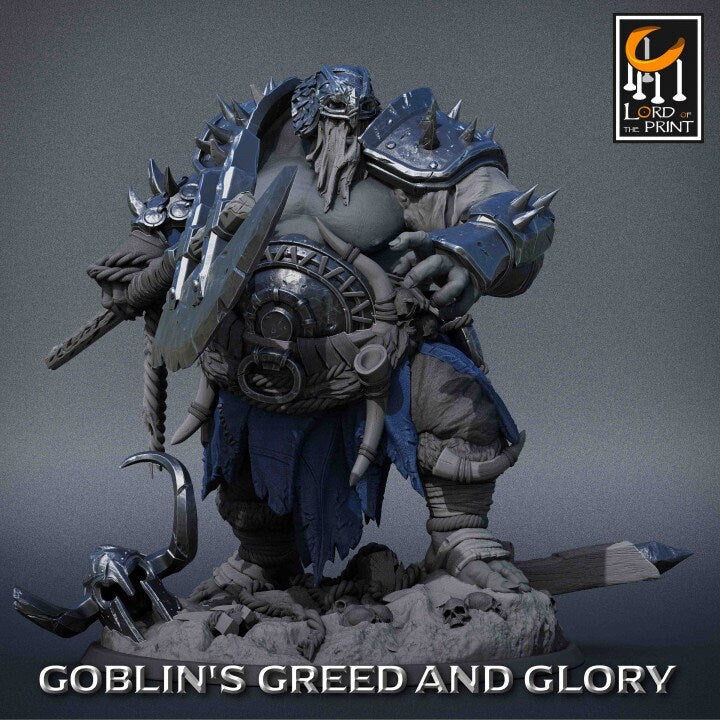 Ogre Pack | Goblin's Greed and Glory | Lord of the Print | Wargaming | Dungeons and Dragons | Goblins | Tabletop RPG | DnD