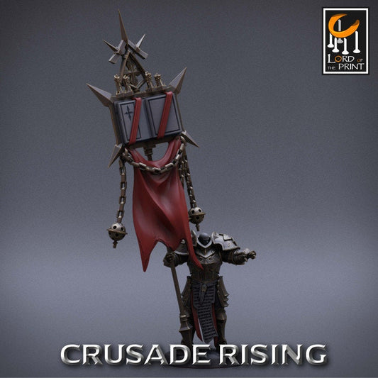 Templar Support Pack | Crusade Rising | Lord of the Print | Wargaming | Dungeons and Dragons | Tabletop RPG | DnD
