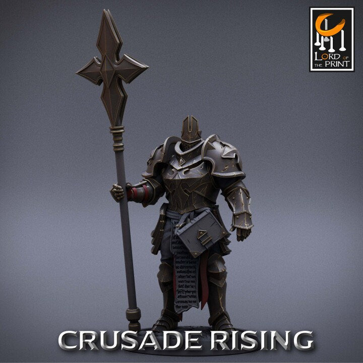 Templar Scepter Pack | Crusade Rising | Lord of the Print | Wargaming | Dungeons and Dragons | Tabletop RPG | DnD