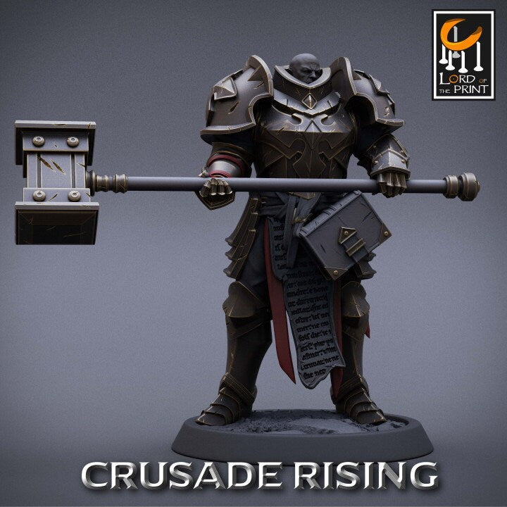 Templar Hammer Pack | Crusade Rising | Lord of the Print | Wargaming | Dungeons and Dragons | Tabletop RPG | DnD