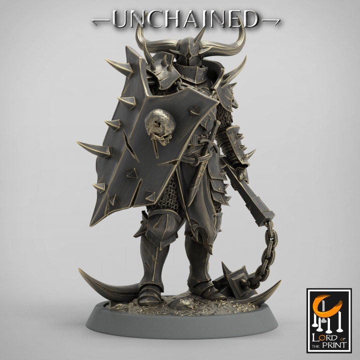 Flail Squadron | Unchained | Lord of the Print | Wargaming | Dungeons and Dragons | Chaos | Tabletop RPG | Knight | DnD