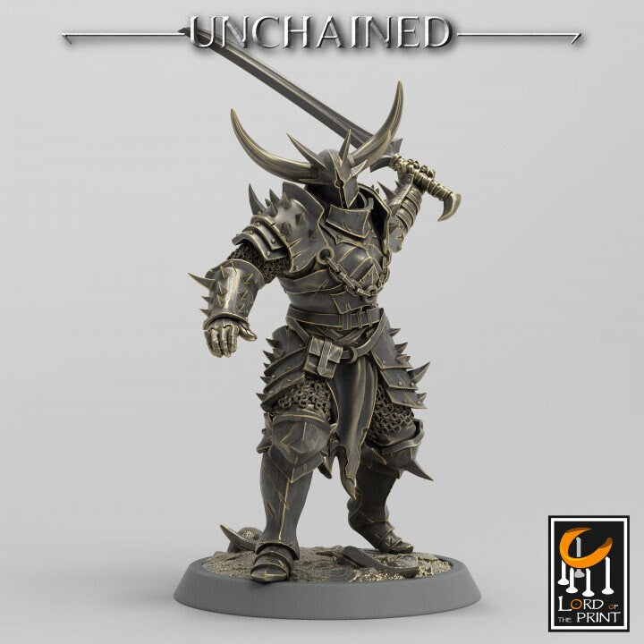 Sword Squadron | Unchained | Lord of the Print | Wargaming | Dungeons and Dragons | Chaos | Tabletop RPG | Knight | DnD
