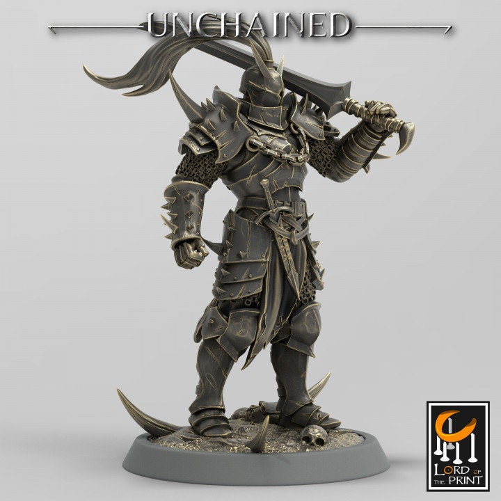 Sword Squadron | Unchained | Lord of the Print | Wargaming | Dungeons and Dragons | Chaos | Tabletop RPG | Knight | DnD