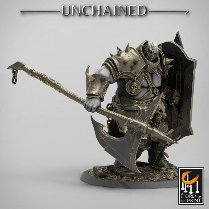 Efreim Pack | Unchained | Lord of the Print | Wargaming | Dungeons and Dragons | Chaos | Tabletop RPG | Knight | DnD