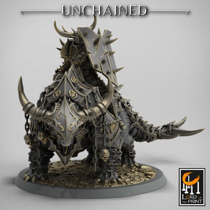 Araki Mounts 2 | Unchained | Lord of the Print | Wargaming | Dungeons and Dragons | Chaos | Tabletop RPG | Knight | DnD
