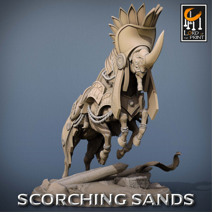 Egyptian Saddle | Scorching Sands | Lord of the Print | Wargaming | Dungeons and Dragons | Egyptian | Tabletop RPG | DnD