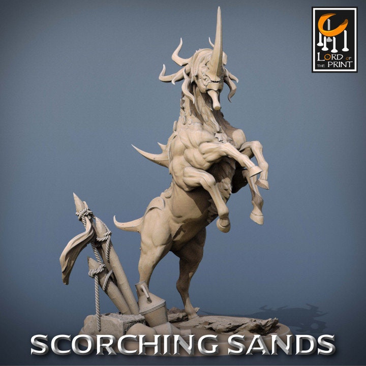 Egyptian Wild Mounts| Scorching Sands | Lord of the Print | Wargaming | Dungeons and Dragons | Egyptian | Tabletop RPG | DnD
