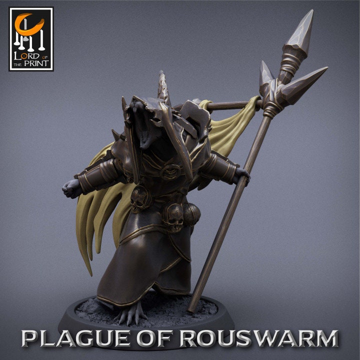 Support Infantry Pack | Plague of Rouswarm | Lord of the Print | Wargaming | Dungeons and Dragons | Rats | Tabletop RPG | DnD