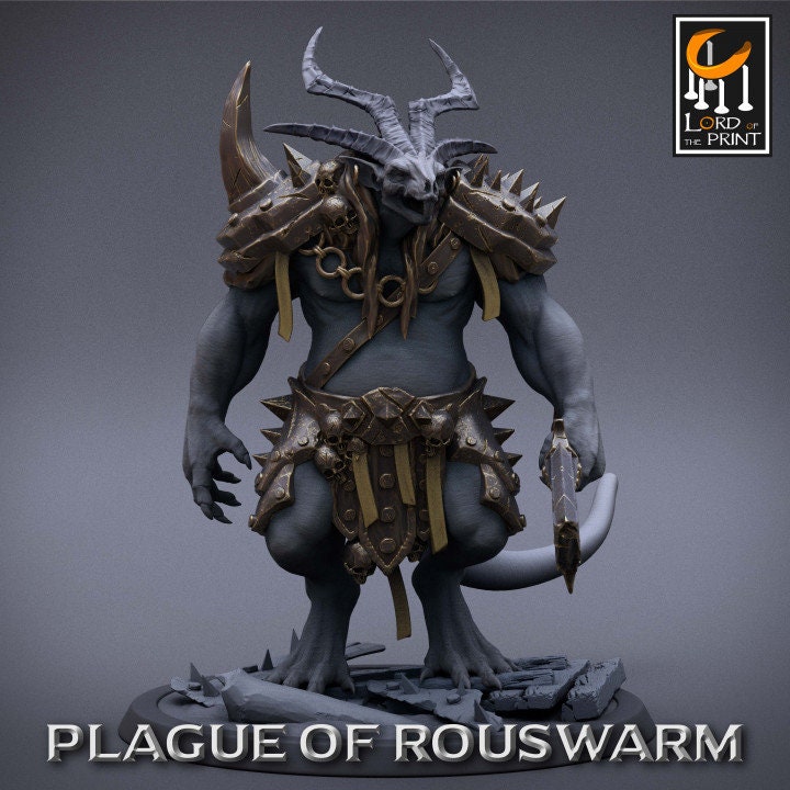 Heavy Rats Pack | Plague of Rouswarm | Lord of the Print | Wargaming | Dungeons and Dragons | Rats | Tabletop RPG | DnD