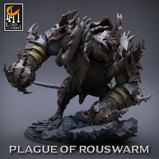 Trakch, the Towering | Plague of Rouswarm | Lord of the Print | Wargaming | Dungeons and Dragons | Rats | Tabletop RPG | DnD