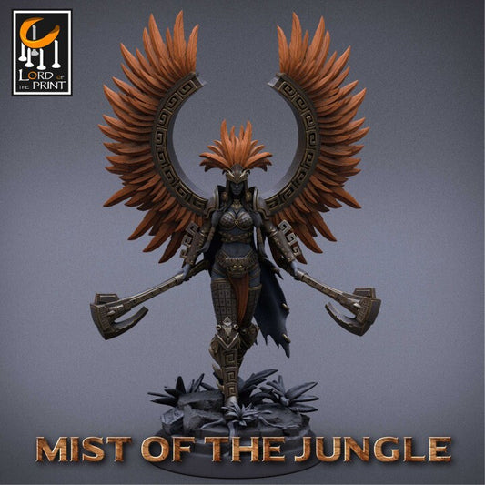 General Amazone Pack | Mist of the Jungle | Lord of the Print | Wargaming | Dungeons and Dragons | Amazon | Tabletop RPG | DnD