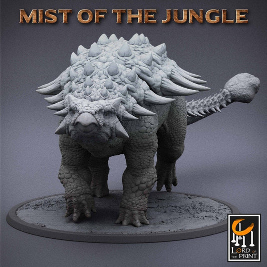 Ankylosaurus | Mist of the Jungle | Lord of the Print | Wargaming | Dungeons and Dragons | Amazon | Tabletop RPG | DnD | Dinosaur Model