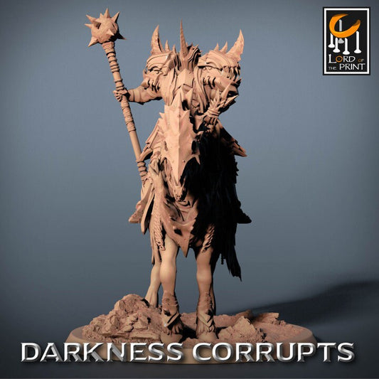 Darknight Deathhorse Pack | Darkness Corrupts | Lord of the Print | Wargaming | Dungeons and Dragons | Chaos | Tabletop RPG | DnD Miniatures