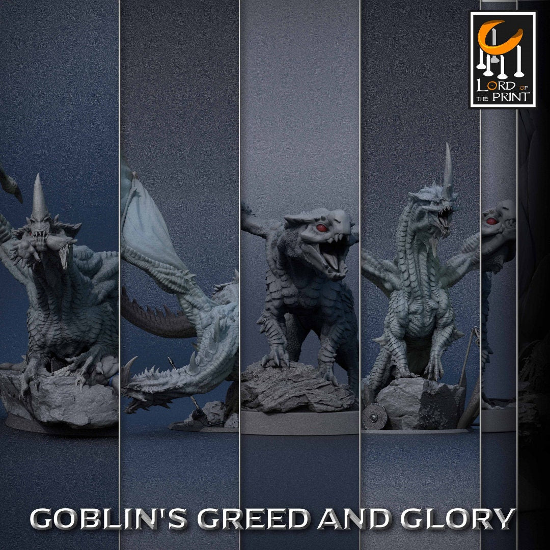 Green Dragon | Goblin's Greed and Glory | Lord of the Print | Wargaming | Dungeons and Dragons | Goblins | Tabletop RPG | DnD