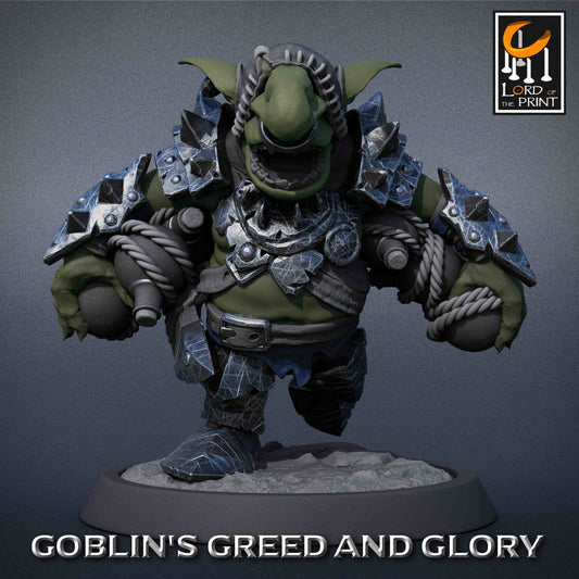 Goblin Alchemist Pack | Goblin's Greed and Glory | Lord of the Print | Wargaming | Dungeons and Dragons | Goblins | Tabletop RPG | DnD