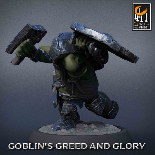 Goblin Warrior Pack | Goblin's Greed and Glory | Lord of the Print | Wargaming | Dungeons and Dragons | Goblins | Tabletop RPG | DnD