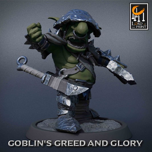 Goblin Warlike Pack | Goblin's Greed and Glory | Lord of the Print | Wargaming | Dungeons and Dragons | Goblins | Tabletop RPG | DnD