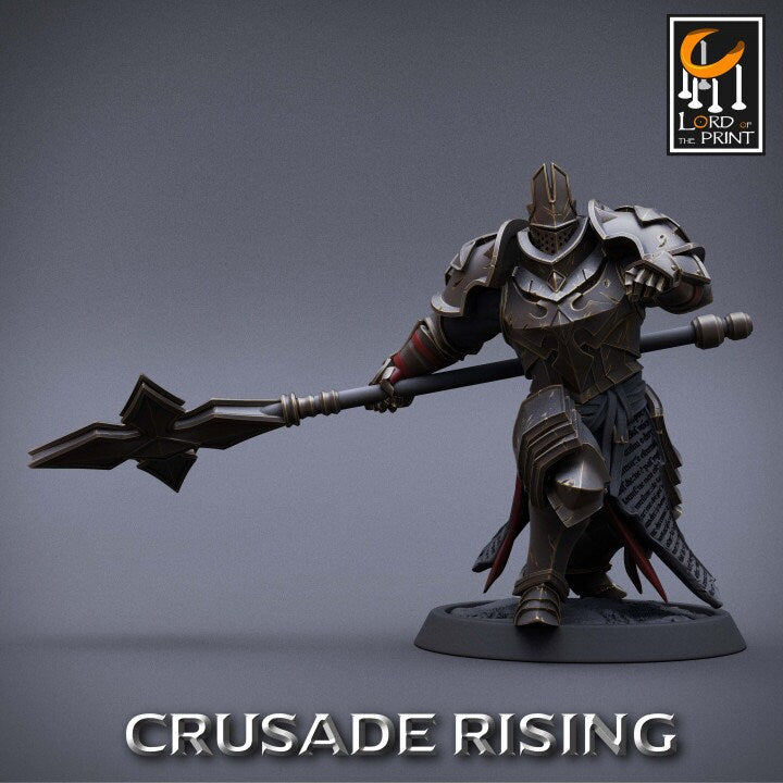 Templar Scepter Pack | Crusade Rising | Lord of the Print | Wargaming | Dungeons and Dragons | Tabletop RPG | DnD