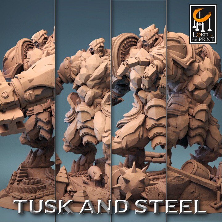 Ferrumrock Pack | Tusk and Steel | Lord of the Print | Wargaming | Dungeons and Dragons | Tabletop RPG | DnD
