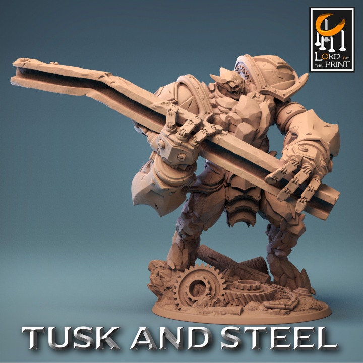 Ferrumrock Pack | Tusk and Steel | Lord of the Print | Wargaming | Dungeons and Dragons | Tabletop RPG | DnD