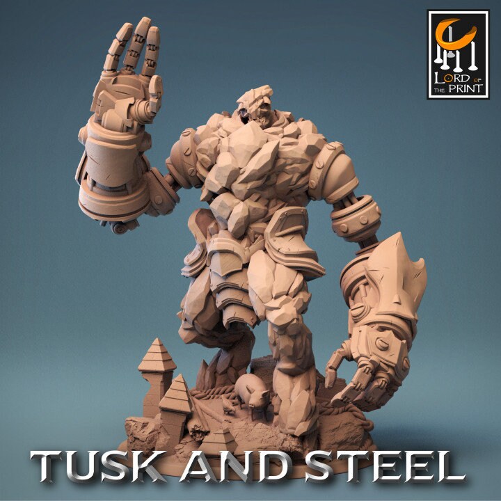 Ferrumrock Pack | Tusk and Steel | Lord of the Print | Wargaming | Dungeons and Dragons | Tabletop RPG | DnD