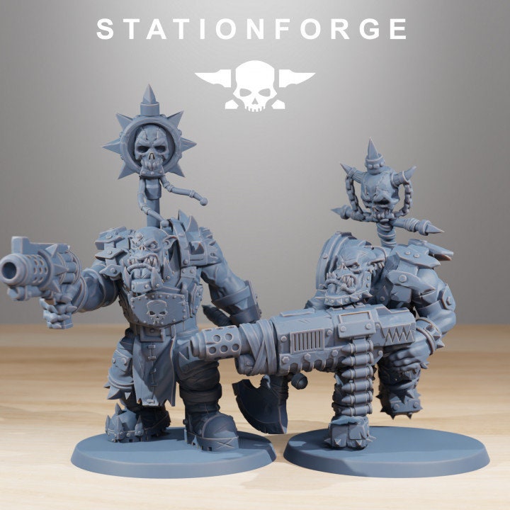 Orkaz Skull Crushers | Station Forge | Orkaz | Wargaming | Ork | Orcs |