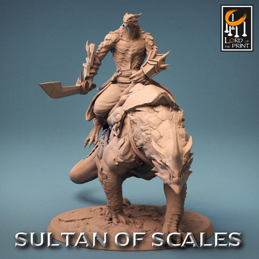 Dragonborn Mounts Wingless | Sultan of Scales | Lord of the Print | Wargaming | Dungeons and Dragons | Tabletop RPG | DnD