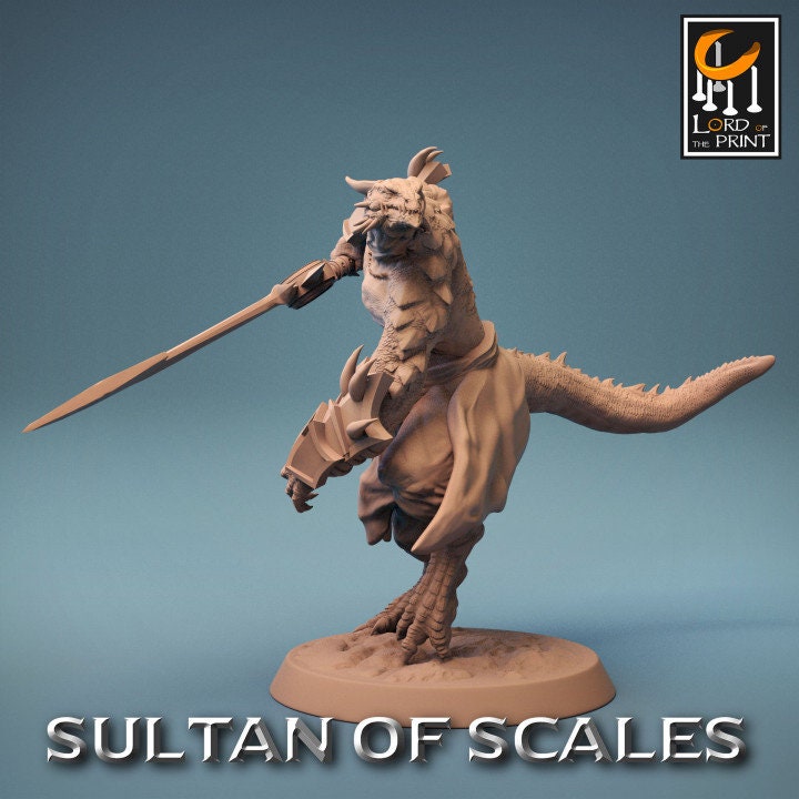 Dragonborn Soldiers Wingless | Sultan of Scales | Lord of the Print | Wargaming | Dungeons and Dragons | Tabletop RPG | DnD