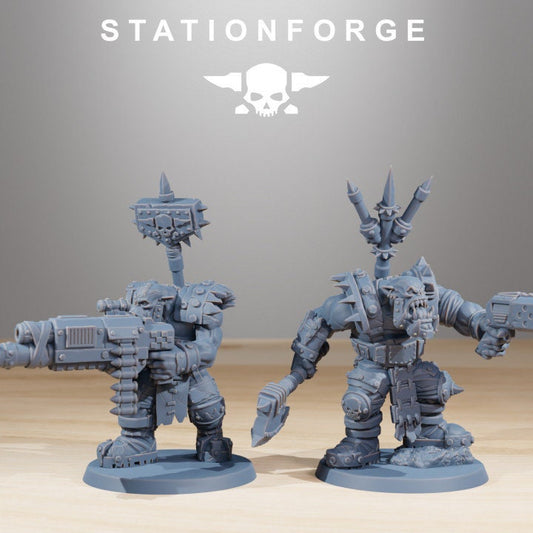 Orkaz Skull Crushers | Station Forge | Orkaz | Wargaming | Ork | Orcs |