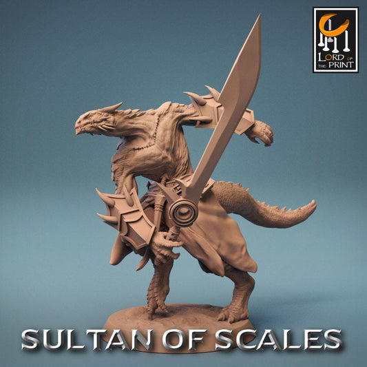 Dragonborn Soldiers Wingless | Sultan of Scales | Lord of the Print | Wargaming | Dungeons and Dragons | Tabletop RPG | DnD
