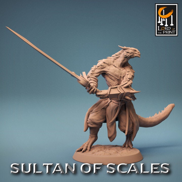 Dragonborn Soldiers Wingless | Sultan of Scales | Lord of the Print | Wargaming | Dungeons and Dragons | Tabletop RPG | DnD