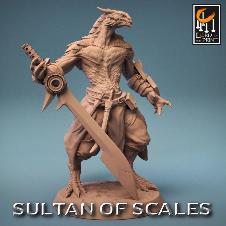 Dragonborn Soldiers Wingless | Sultan of Scales | Lord of the Print | Wargaming | Dungeons and Dragons | Tabletop RPG | DnD