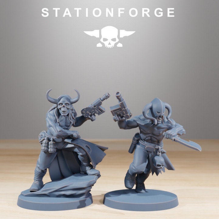 Corrupted Guard Sectarians | Station Forge | Wargaming | Infantry | Soldiers