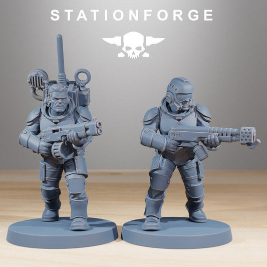 Vaskar Infantry Builder Kit | Station Forge | Wargaming | Infantry |