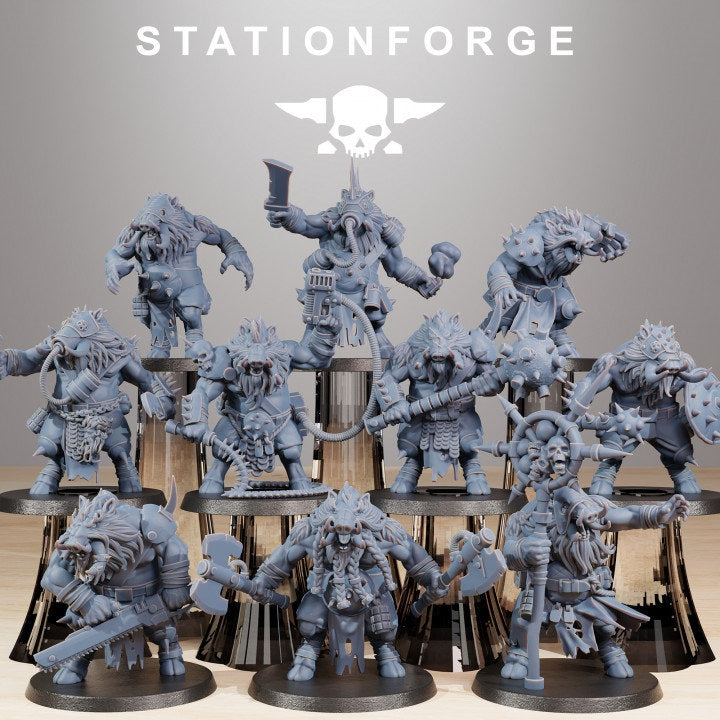 Corrupted Beasts | Station Forge | Wargaming | Infantry | Soldiers